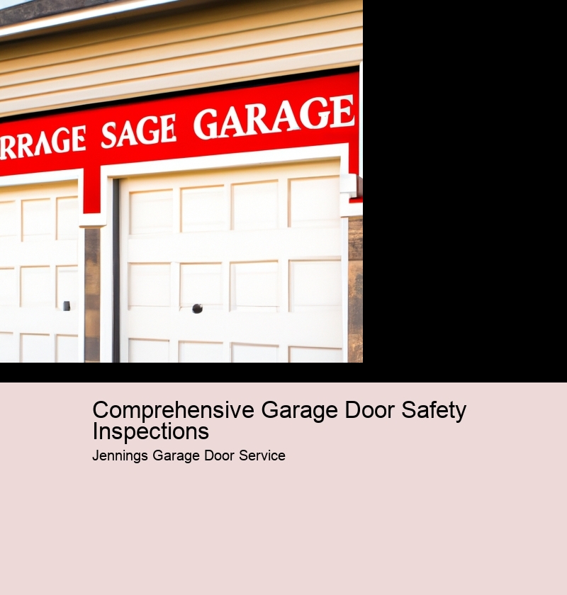 Comprehensive Garage Door Safety Inspections