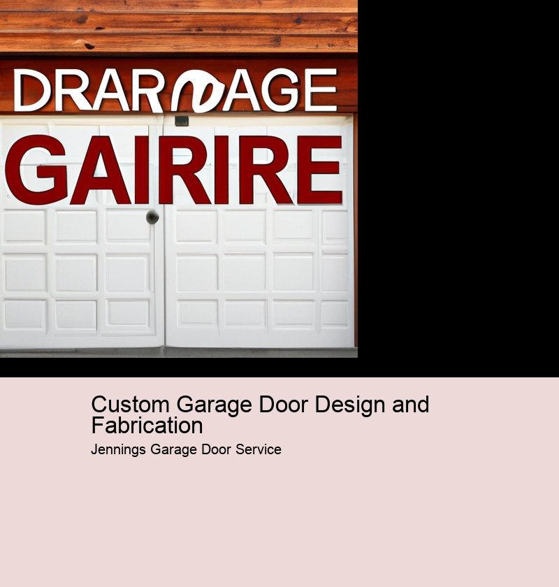 Custom Garage Door Design and Fabrication