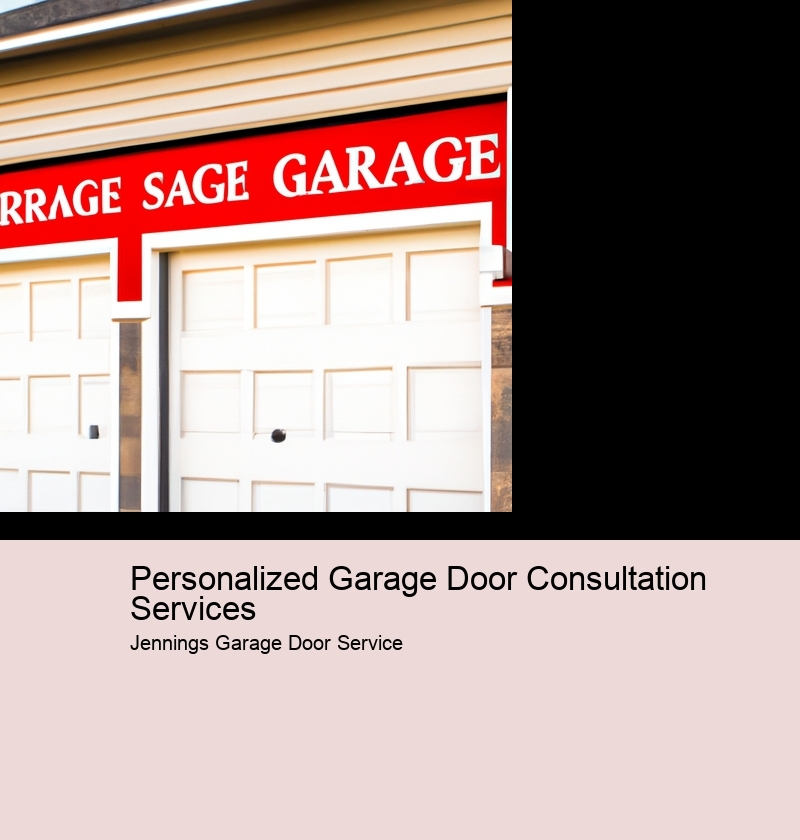 Personalized Garage Door Consultation Services