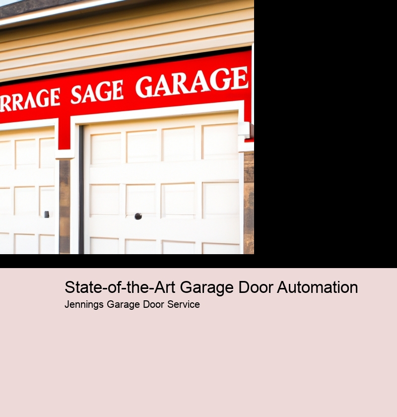State-of-the-Art Garage Door Automation